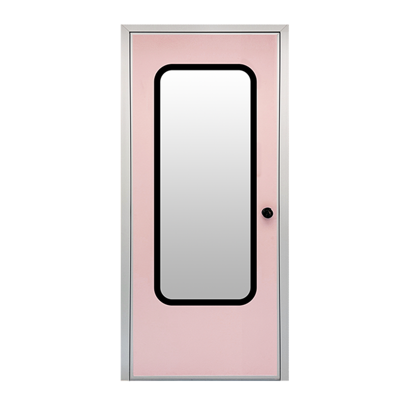 Ocelové dveře s kruhovým rámem z hliníkové slitiny