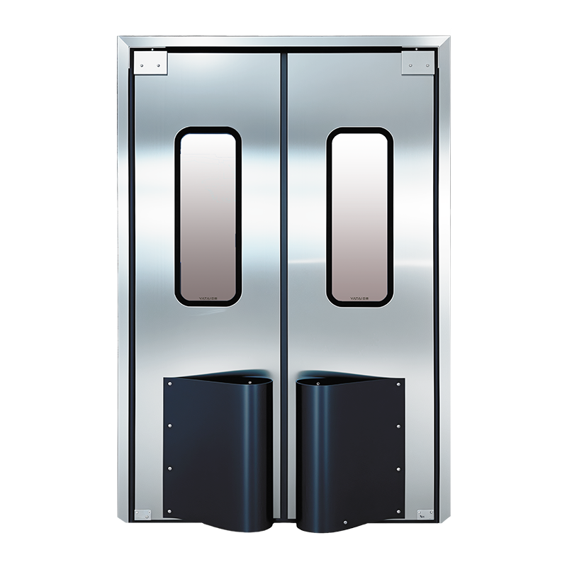 Nerezové dvoucestné protikolizní dveře