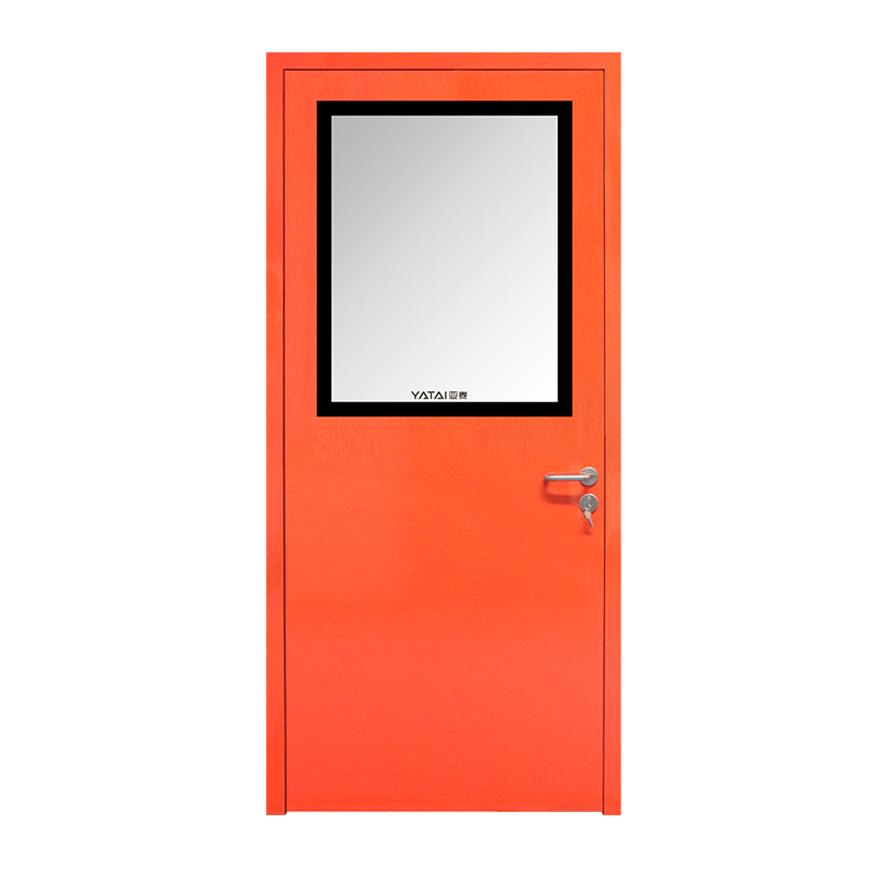 Typ s kruhovým rámem Ocelové čisté dveře