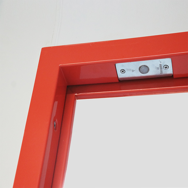 Typ s kruhovým rámem Ocelové čisté dveře